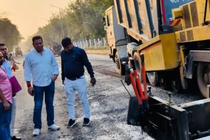 Greater Noida Authority to improve the quality of Kasna to Ecotech Link Road, work to be done using milling technology IMAGE CREDIT TO AUTHORITY