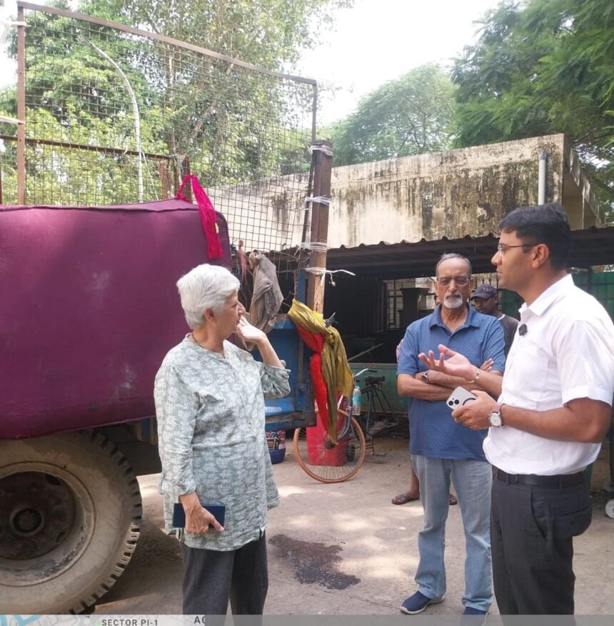 Due to negligence in waste management, Paras Platinum Society has been fined ₹36,000, while Eldeco Green Meadows has been issued a warning IMAGE CREDIT TO AUTHORITY