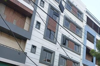 In a major action in Indirapuram, the GDA bulldozed illegal constructions, sealing and demolishing several buildings IMAGE CREDIT TO AUTHORITY