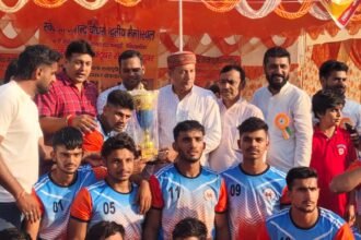 The grand closing ceremony of the Late Jagendra Chaudhary Memorial Junior Boys Kabaddi Championship took place, with Baghpat delivering an outstanding performance IMAGE CREDIT TO Ideal Soldier