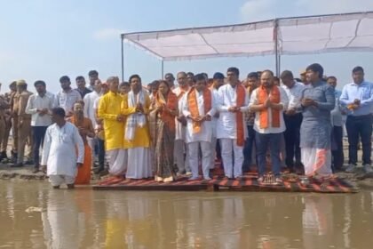Kartik Purnima Gadh Ganga Mela Successfully Concluded: Review Meeting Held with Land and Ganga Puja IMAGE CREDIT TO INFORMATION DEPARTMENT