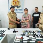 Mobile Recovery Campaign: Ghaziabad City Zone Police recovered 150 mobile phones and returned them to their owners IMAGE CREDIT TO POLICE