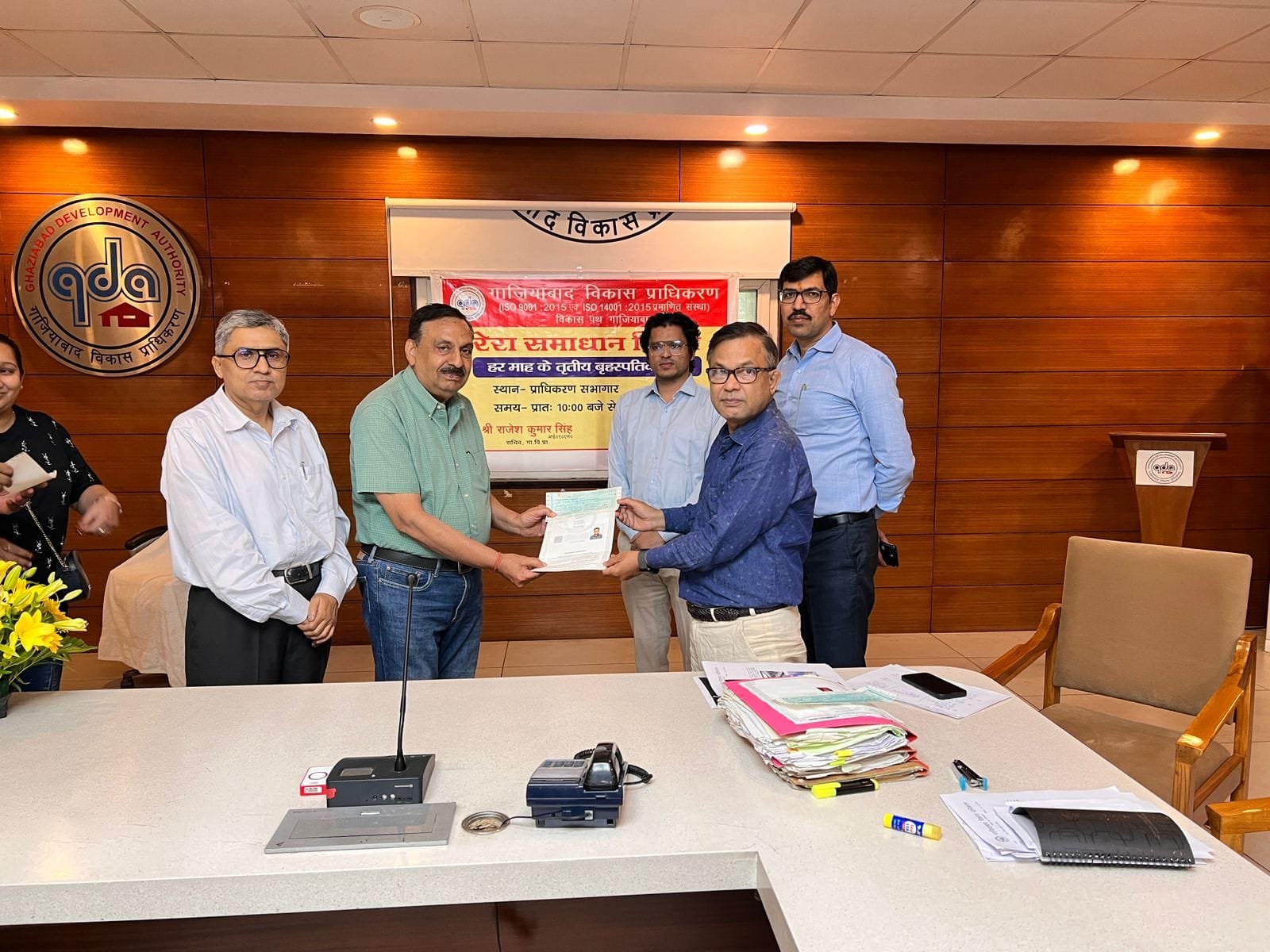 GDA's RERA Resolution Day: Payment Made to Three Allottees Based on Agreements, 11 Complaints Heard IMAGE CREDIT TO AUTHORITY