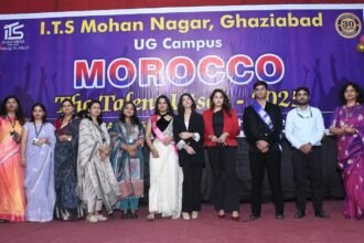 A grand event of Morocco The Talent Festival 2025 was organized at ITS Mohannagar IMAGE CREDIT TO ITS