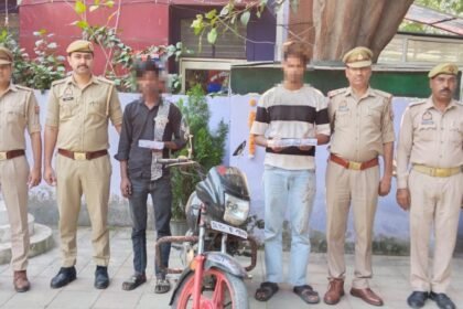 Crossing Republic Police arrested two accused for fraudulently swapping ATM cards and committing theft IMAGE CREDIT TO POLICE