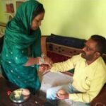 The sweetness of brotherhood filled the air on Bhai Dooj, as sisters applied tilak and prayed for their brothers’ long life IMAGE CREDIT TO REPORTER