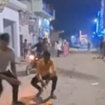 Playing with fireworks turned into a dangerous accident; a young man got burned and has been admitted to the hospital IMAGE CREDIT TO REPORTER