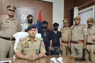 A 22-year-old man was murdered over gambling; Loni Border police arrested 3 accused, while 1 is still at large IMAGE CREDIT TO POLICE