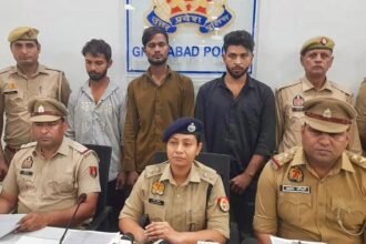 Mussoorie police solved a theft case, arresting three suspects and recovering the stolen goods IMAGE CREDIT TO POLICE