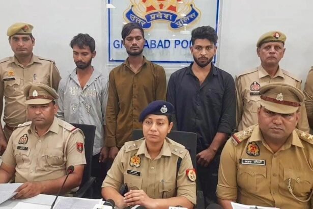 Mussoorie police solved a theft case, arresting three suspects and recovering the stolen goods IMAGE CREDIT TO POLICE