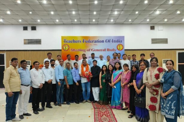 The Teachers’ Federation of India has announced its national executive committee and declared a grand rally to be held at Ramlila Maidan on November 21 IMAGE CREDIT TO TFI