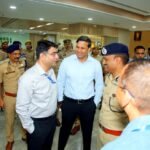 President Droupadi Murmu’s visit to Ghaziabad today; officials inspected the preparations IMAGE CREDIT TO INFORMATION DEPARTMENT
