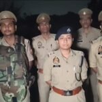 Muradnagar police arrested three cow smugglers in an encounter, one sustained a gunshot wound in the leg IMAGE CREDIT TO POLICE