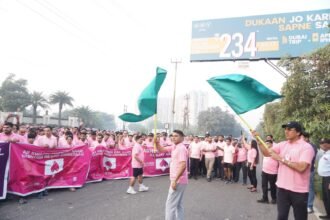 Pink Walk: Yashoda Hospital, Sanjay Nagar, organized a rally to raise awareness about breast cancer IMAGE CREDIT TO Yashoda Hospital