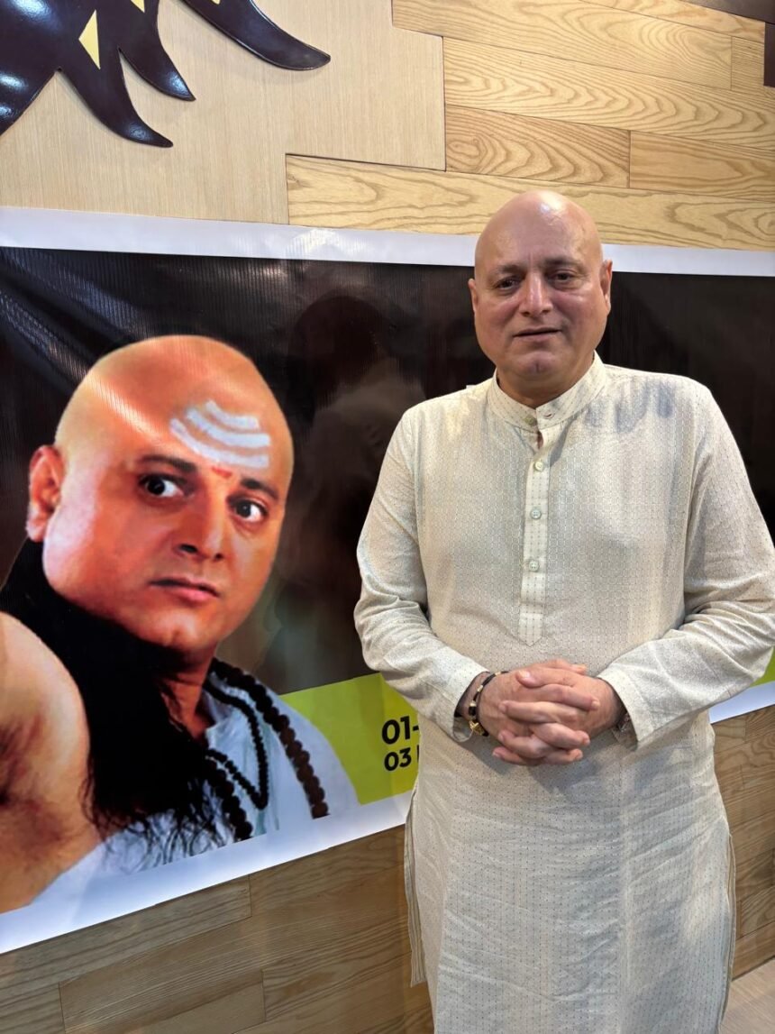 The powerful voice of “Chanakya” will resonate at NSD, as Manoj Joshi prepares to make history once again IMAGE CREDIT TO REPORTER