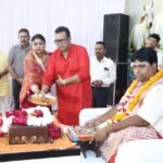 Listening to the Bhagwat Katha paves the way to salvation, and the sins of multiple lifetimes are eradicated IMAGE CREDIT TO Hardik Bhai Joshi