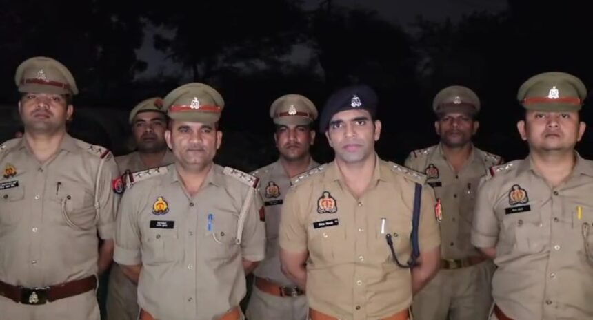 Three accused who cheated passengers by taking them in an auto were arrested by Kotwali Nagar police in an encounter; one sustained a gunshot wound in the leg IMAGE CREDIT TO POLICE