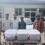 Shalimar Garden police arrested four accused in possession of crores of old currency notes IMAGE CREDIT TO POLICE