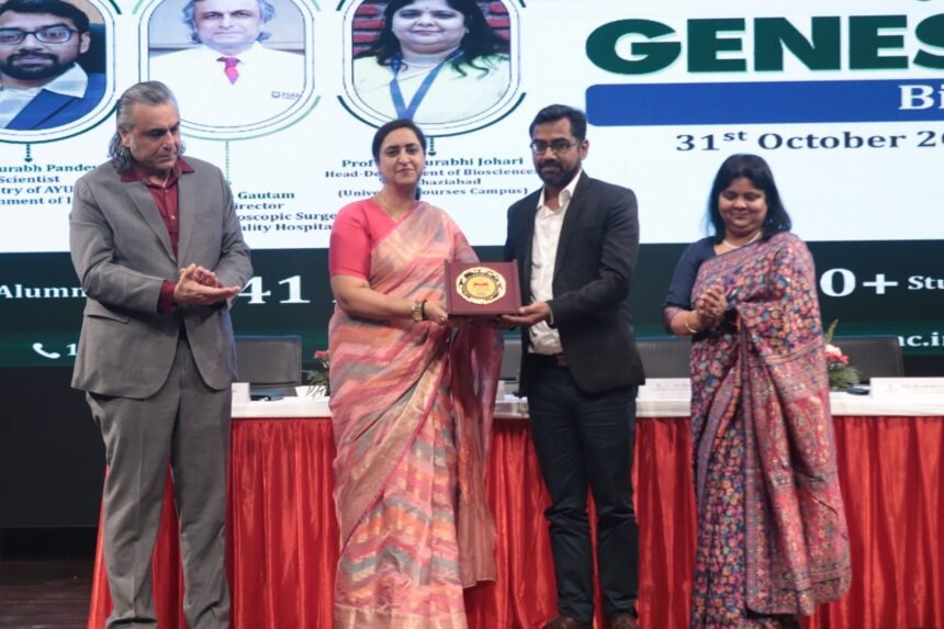 A grand *Genesis-2025 Science Fest* was held at IMS Ghaziabad, where students from 57 institutions showcased their scientific talents IMAGE CREDIT TO IMS