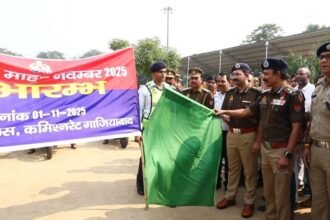 Traffic Month November 2025 begins in Ghaziabad; traffic police to work on the Triple-E model IMAGE CREDIT TO POLICE