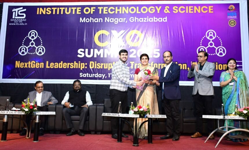 Grand CXO Meet 2025 held at ITS Mohan Nagar, a new chapter of innovation emerges from the confluence of education and industry IMAGE CREDIT TO ITS