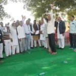 Anger erupted among the farmers’ organization after being denied permission to hold a protest; they accused the administration of acting arbitrarily IMAGE CREDIT TO WORKERS UNION