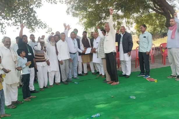 Anger erupted among the farmers’ organization after being denied permission to hold a protest; they accused the administration of acting arbitrarily IMAGE CREDIT TO WORKERS UNION