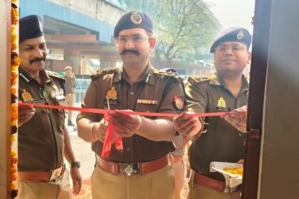 Additional CP Keshav Kumar Chaudhary inaugurated two new police chowkis IMAGE CREDIT TO POLICE
