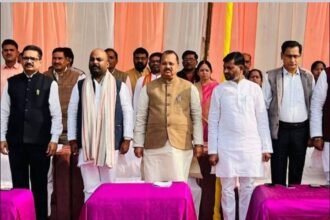 On the completion of 150 years of “Vande Mataram,” the spirit of patriotism resonated in Hamirpur IMAGE CREDIT TO BJP