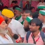 Rakesh Tikait arrived at the Garh Ganga Fair, sought blessings from Mother Ganga, and urged farmers to stay connected IMAGE CREDIT TO REPORTER