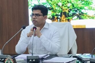 An administrative bulldozer operation was carried out in Kashiram Colony, creating a stir as action was taken against illegal encroachments IMAGE CREDIT TO INFORMATION DEPARTMENT