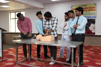 Saraswati Medical College’s Initiative on Heart Attack Awareness Among Youth at JMS Institute IMAGE CREDIT TO INSTITUTE