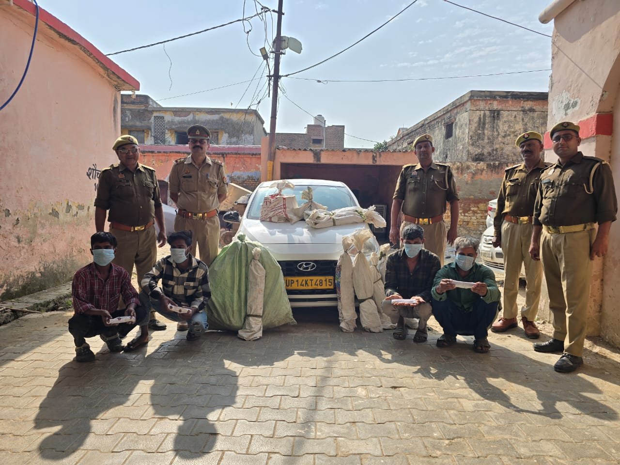 Police Uncover Gang Stealing Electric Wires, Two Accused Arrested, Stolen Items Recovered IMAGE CREDIT TO POLICE