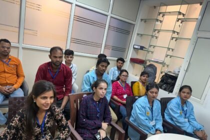 Health and Safety Training Conducted at Electro Vinek Company in Noida IMAGE CREDIT TO GURUKUL FOUNDATION