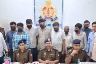 Ghaziabad Police Bust Gang Smuggling Banned Cough Syrup, 8 Arrested IMAGE CREDIT TO POLICE