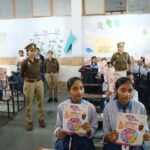 Under Mission Nari Shakti 5.0, girls at SSK Public School, Muradnagar were taught self-defense and cyber safety skills IMAGE CREDIT TO POLICE