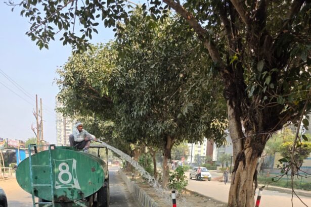 GDA takes strict measures for air pollution control in Ghaziabad; Vice-Chairman Nand Kishore Kalal issues strict instructions to officials IMAGE CREDIT TO AUTHORITY