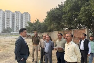 Preparation for the operation of Kailash Mansarovar Bhavan intensifies: GDA Vice President inspects Koyal Enclave, Tulsi Niketan Scheme, and City Forest IMAGE CREDIT TO AUTHORITY