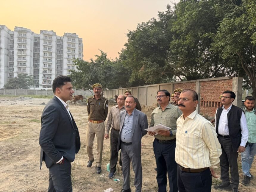 Preparation for the operation of Kailash Mansarovar Bhavan intensifies: GDA Vice President inspects Koyal Enclave, Tulsi Niketan Scheme, and City Forest IMAGE CREDIT TO AUTHORITY
