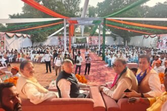 A Sea of Unity Surges in Dadri; Public Resonates with the Ideals of Iron Man Sardar Patel IMAGE CREDIT TO BJP