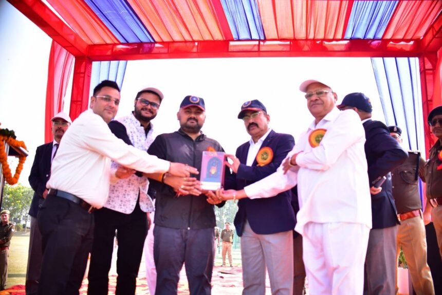Cricket Cheers Resonate in Hapur: Grand Opening of 27th Inter-District Police Cricket Tournament, DM and SP Take to the Field IMAGE CREDIT TO INFORMATION DEPARTMENT