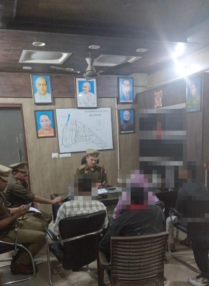 All police stations in Ghaziabad organized a “Citizen Dialogue Day.” IMAGE CREDIT TO POLICE