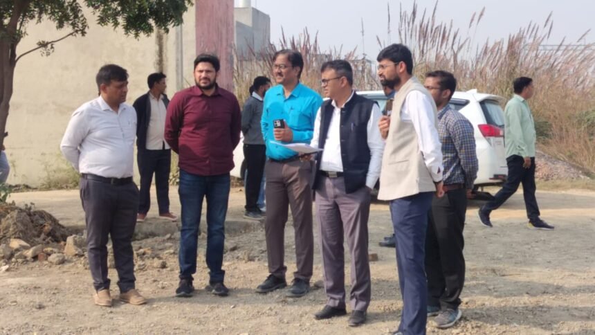 Jal Jeevan Mission: Central Nodal Officer Amit Raj inspects ongoing works IMAGE CREDIT TO INFORMATION DEPARTMENT