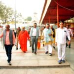 DM and City MLA Inspected the Corridor Work of Shri Doodheshwarnath Temple IMAGE CREDIT TO INFORMATION DEPARTMENT