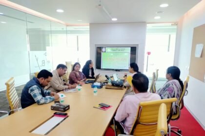 An internal committee meeting regarding the Sexual Harassment of Women at Workplace (Prevention, Prohibition and Redressal) Act, 2013, was held at Madrasan Auto Limited in Noida IMAGE CREDIT TO GURUKUL FOUNDATION