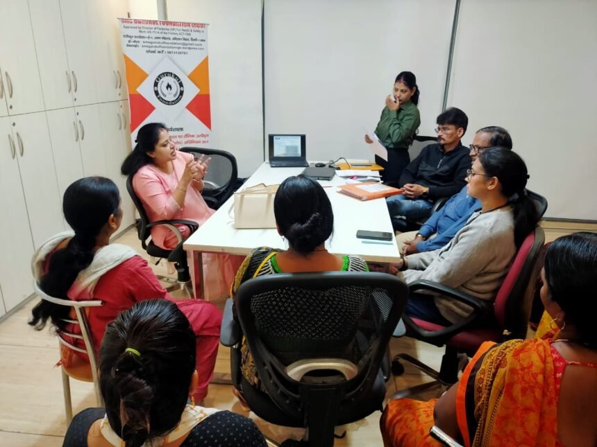 Sexual Harassment Law 2013: The committee meeting was held at Satyam Export Company in Noida IMAGE CREDIT TO GURUKUL FOUNDATION