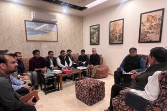 During his visit to Gautam Buddh Nagar, Energy Minister A.K. Sharma held a review meeting and issued instructions for uninterrupted power supply to Jewar Airport IMAGE CREDIT TO INFORMATION DEPARTMENT
