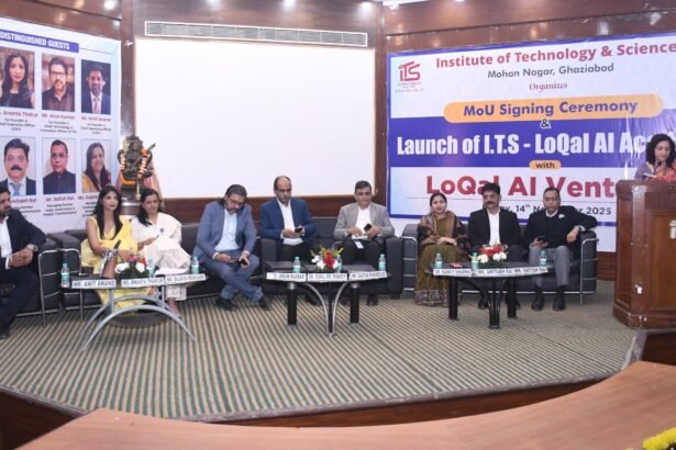 Launch of the Local AI Academy at ITS Mohan Nagar: A new initiative for industry-academia collaboration in technical education IMAGE CREDIT TO REPORTER