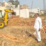 Major action by the Authority against illegal plotting in the rural development area; demolition drives conducted at four locations IMAGE CREDIT TO AUTHORITY