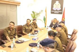 Crime-related matters discussed under the chairmanship of the Police Commissioner IMAGE CREDIT TO POLICE